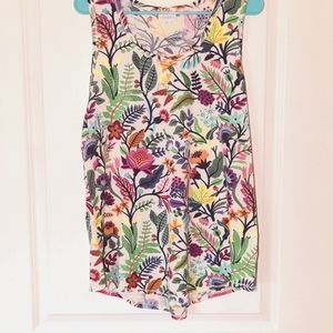 LuLaRoe Floral Tank Top